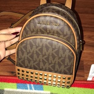 Michael Kors Abbey XS studded backpack
